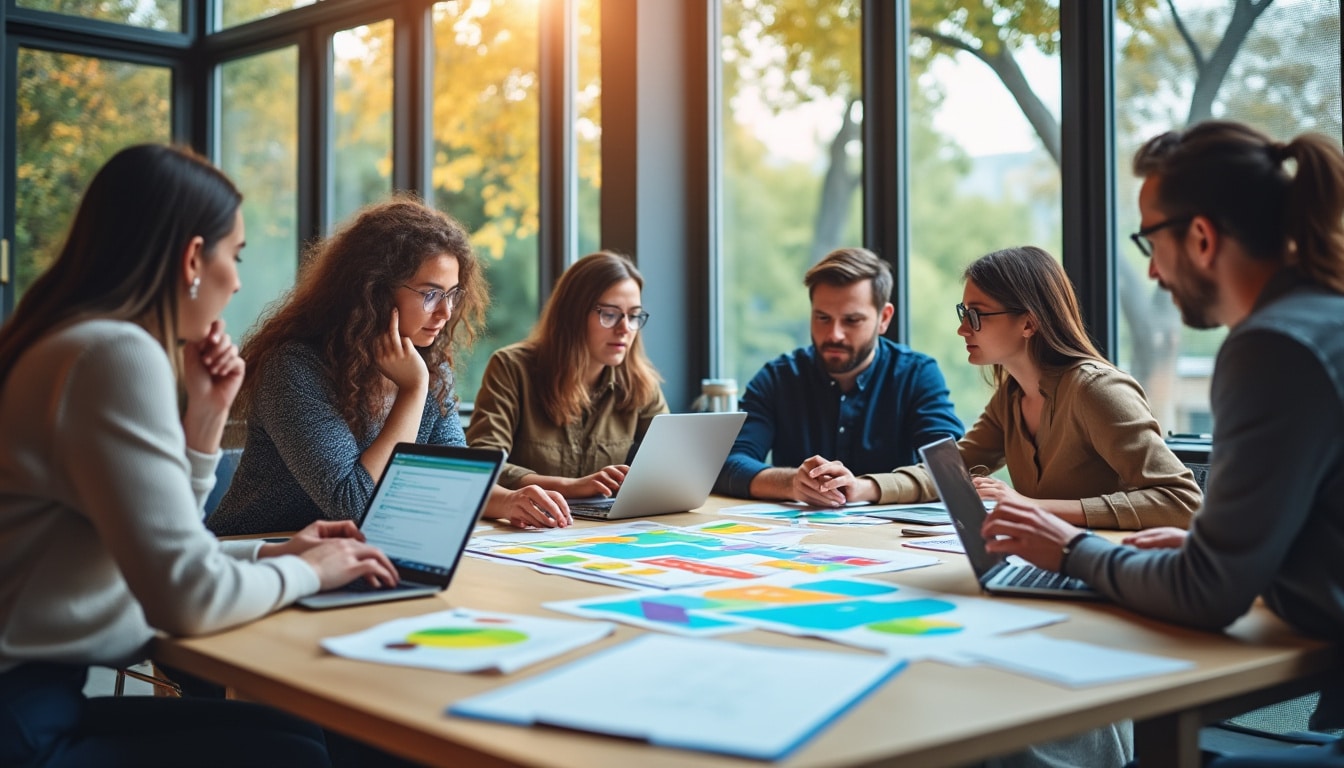 Illustration: Comprendre le rôle essentiel d’un plan pour la communication digitale
